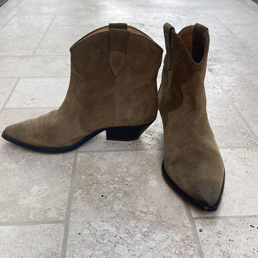 Isabel Marant Pointed Toe Western Boot, Size 38. - image 2